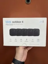 5 PACK Blink Outdoor 4 (4th Gen) Battery Powered Camera (BOB1N4LM4J)Module Incld