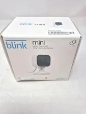 Blink Mini Indoor Plug-In HD Smart Security Camera - BCM00300U - New Open Box