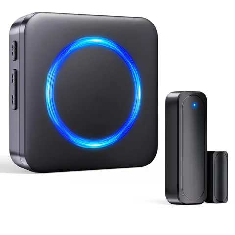 Door Chime, Satisure Wireless Door Sensor Chime When Door Opens | Door Alarms fo