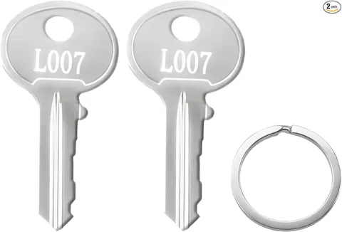 Key File Cabinet Replacement Keys (2 Pcs) for File Cabinet Keys Pre Cut to Code
