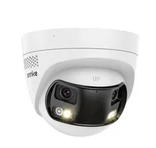 ANNKE Dual Lens 180° View AI Color 512GB SD Security IP Camera Two-Way Audio