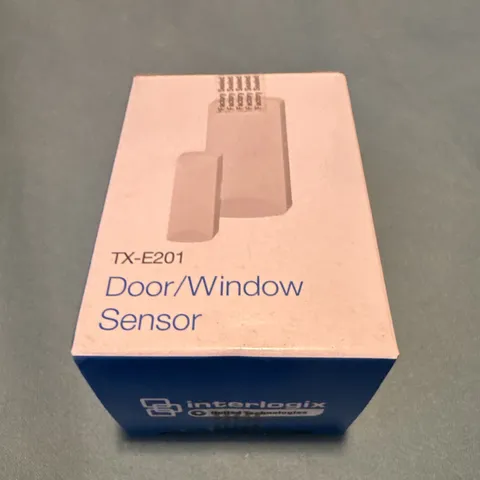Interlogix Wireless Indoor Door/Window Sensor White/Blue TX-E201