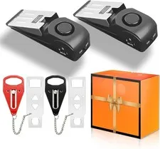 Portable Door Lock Extra Lock for Additional Privacy and Safety in Home,Hotel...