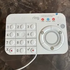 Ring Keypad 1st Gen Wireless Alarm Keypad for Ring Alarm Security w/ Power Cord