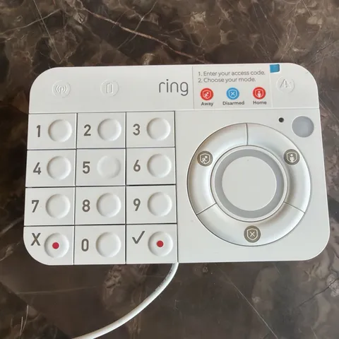Ring Keypad 1st Gen Wireless Alarm Keypad for Ring Alarm Security w/ Power Cord