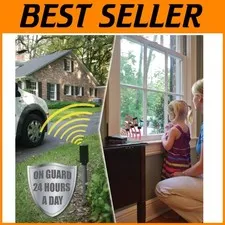 Indoor Receiver Driveway Security System - 400 ft Range
