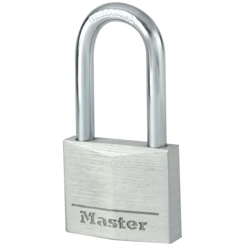 Master Lock 9140EURDLF Aluminum 40mm 4-Pin Lock - 38mm Lock