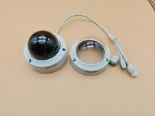 Generic PoE IP Dome Security Camera w/ Spare Dome Cover Untested