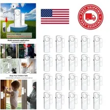 Security Door Window Alarm 90DB Wireless Sensor for Home Office Safety