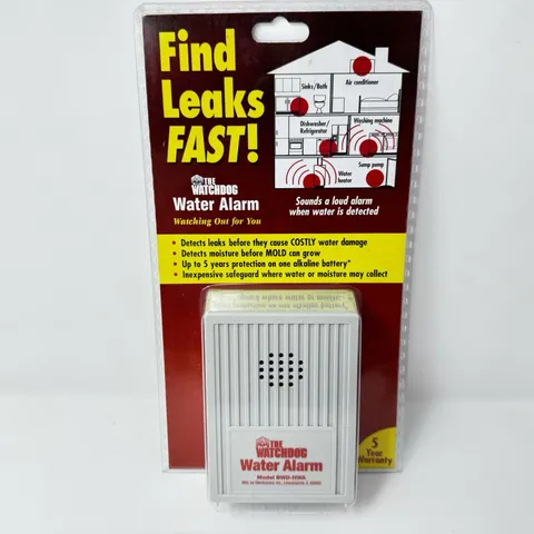 The Watchdog Water Alarm Early Warning Leak Detector BWD-HWA New Sealed