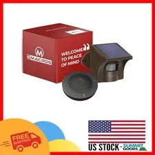 Dependable Solar Motion Sensor Driveway Alarm with Easy Installation - 1/2 Mile