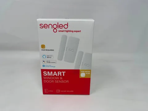 Sengled Smart Window & Door Sensor 2-Pack White Hub Required Alexa SmartThings