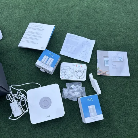 Ring Alarm Home Security System With Base Station Contact Sensors & More