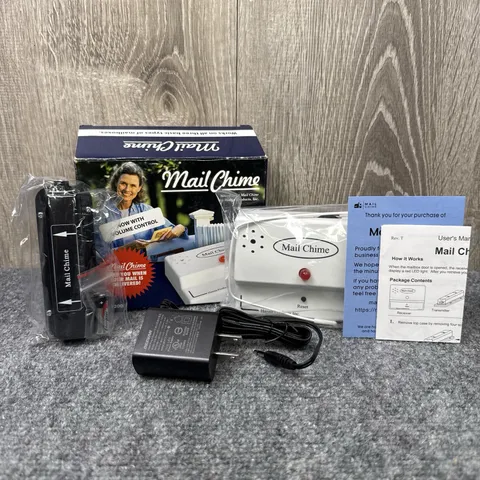 Mail Chime Model 1200 Wireless Mailbox Alert Notification System *New Open Box*