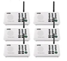 Wuloo Intercoms Wireless for Home 5280 Feet Range 10 Channel 3 Code, Wireless