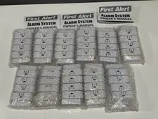 First Alert 4 Pack Premium Window & Door Security Alarms - Set Of 11