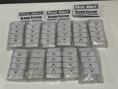 First Alert 4 Pack Premium Window & Door Security Alarms - Set Of 11