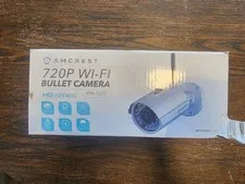 Amcrest 720p Wi-Fi IP Bullet Surveillance Camera Night Vision Weatherproof White