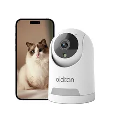 Wifi Security Indoor Camera - 2.5K HD Baby Monitor for Home, 2-Way Audio, Auto T