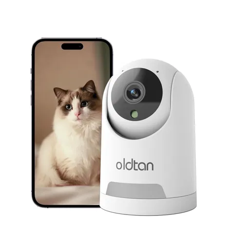 Wifi Security Indoor Camera - 2.5K HD Baby Monitor for Home, 2-Way Audio, Auto T
