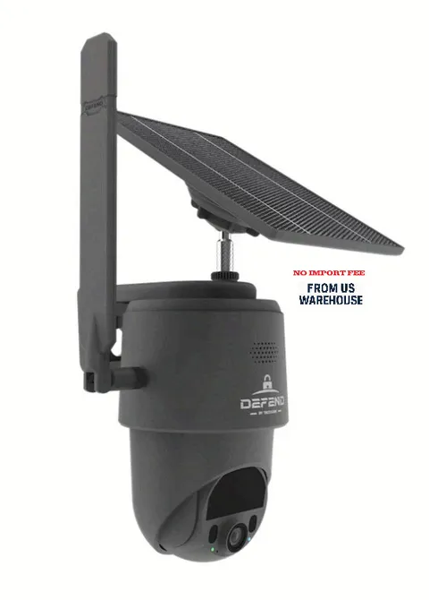 New Tactacam Defend 360 Cellular Security Camera DFD-PTZ01