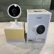 Google Nest Cam IQ Security Camera Excellent & Tested Factory Reset.