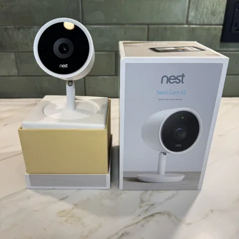 Google Nest Cam IQ Security Camera Excellent & Tested Factory Reset.
