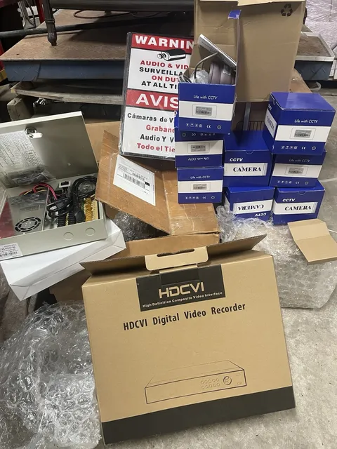New HDCVI CCTV Security Camera System