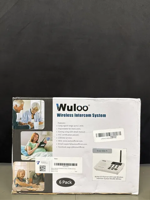 Wuloo Intercoms Wireless for Home 1 Mile Range 22 Channel 100 Digital Code Dis 1