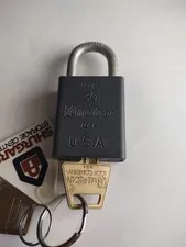 American Lock USA Series 30 Hardened With Original Keys