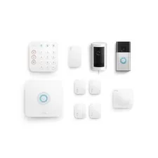 Ring Alarm 8-Piece Kit with Outdoor Cam Plus Plug-in and Ring Battery Doorbell