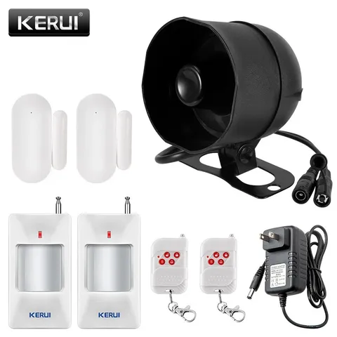 Smart WiFi Anti-Theft Alarm Kit 110dB High Decibel Siren Tuya App Home Security