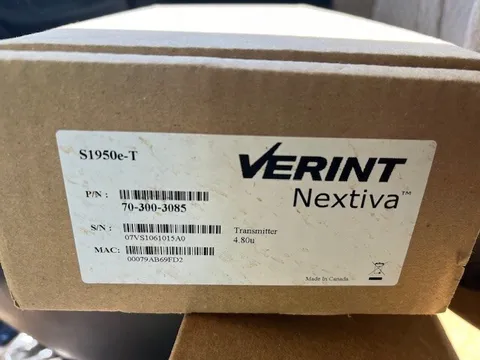VERINT S1950E-T ETHERNET VIDEO SERVER SINGLE PORT