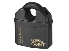 ABUS Mechanical 37RK/80mm GRANIT™ Plus Padlock Close Shackle Carded ABU3780CSC