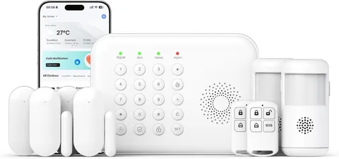 Home Alarm System, Alarm System for Home Security Wireless Wifi Remote Control A