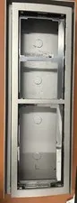aiphone GT-104HB & GT-4F intercom module mounting box, front frame - USED (#28)