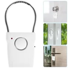 115dB Touch Sensor Door Alarm Anti-Theft Door Knob Window Burglar Alarm Tool