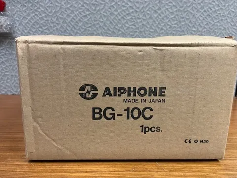 Aiphone BG-10C Music & chime adaptor; New in open box, mounting accessories incl