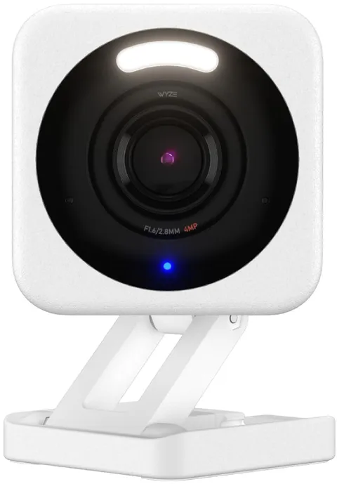 WYZE Cam v4 (Latest Model), 2.5K AI Security Camera, Indoor/Outdoor White