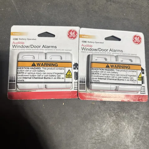 X2 GE 45115 Personal Security Wireless Window or Door Alarm Entry Chime Mode 