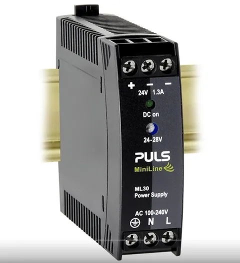 PULS MiniLine ML30.241 Switched Mode DIN Rail Power Supply, 100 240V