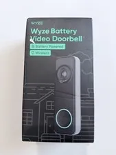 Wyze Battery Video Doorbell Wireless Camera, 1536x1536 HD+ with Color Night