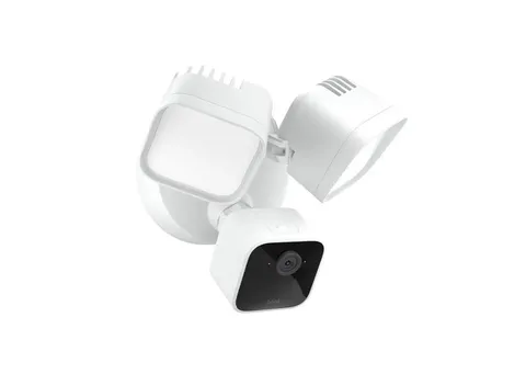 Blink Outdoor Floodlight Wired 1080p Security Camera with Motion Detection White