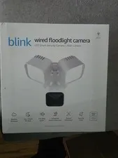 Blink Wired Floodlight Camera - Smart Security Camera, 2600 Lumens, Hd Live