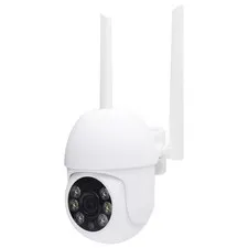 Satco 65-925 - Starfish SMART WiFi Outdoor Pan & Tilt Camera - Night Vision