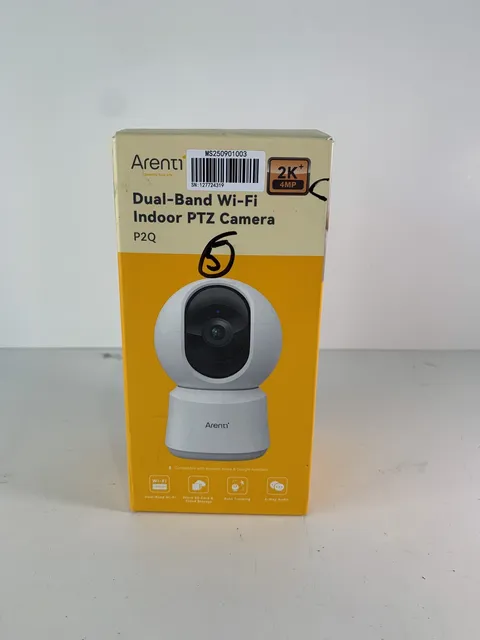 ARENTI 5G Indoor Security Camera, 4MP Pet Camera with Speaker for Dog/Cat