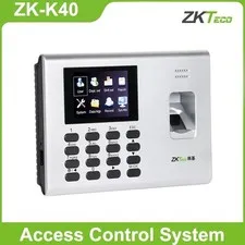 ZKteco K40 TCP/IP Biometric Fingerprint Time Attendance System Built in Battery