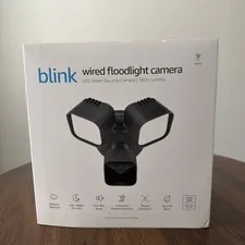 Blink - Wired Floodlight Camera - Smart security camera, 2600 lumens, HD live...