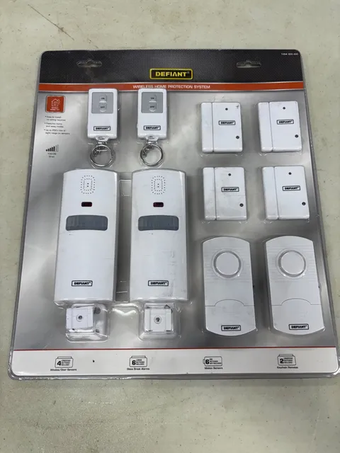 Defiant Wireless Home Protection System Whole Home Kit New