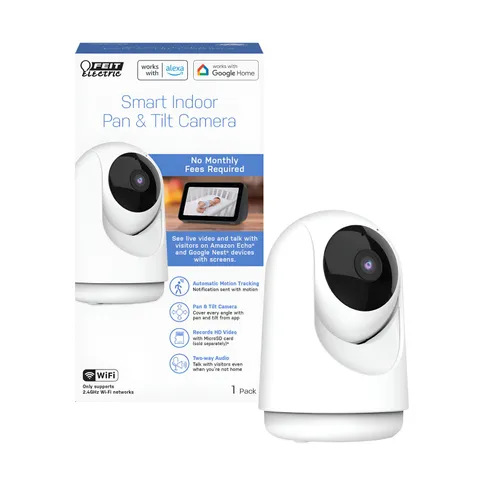 Camara De Seguridad Con Rotacion Y Audio De Dos Vias Estilo De Lujo Pro